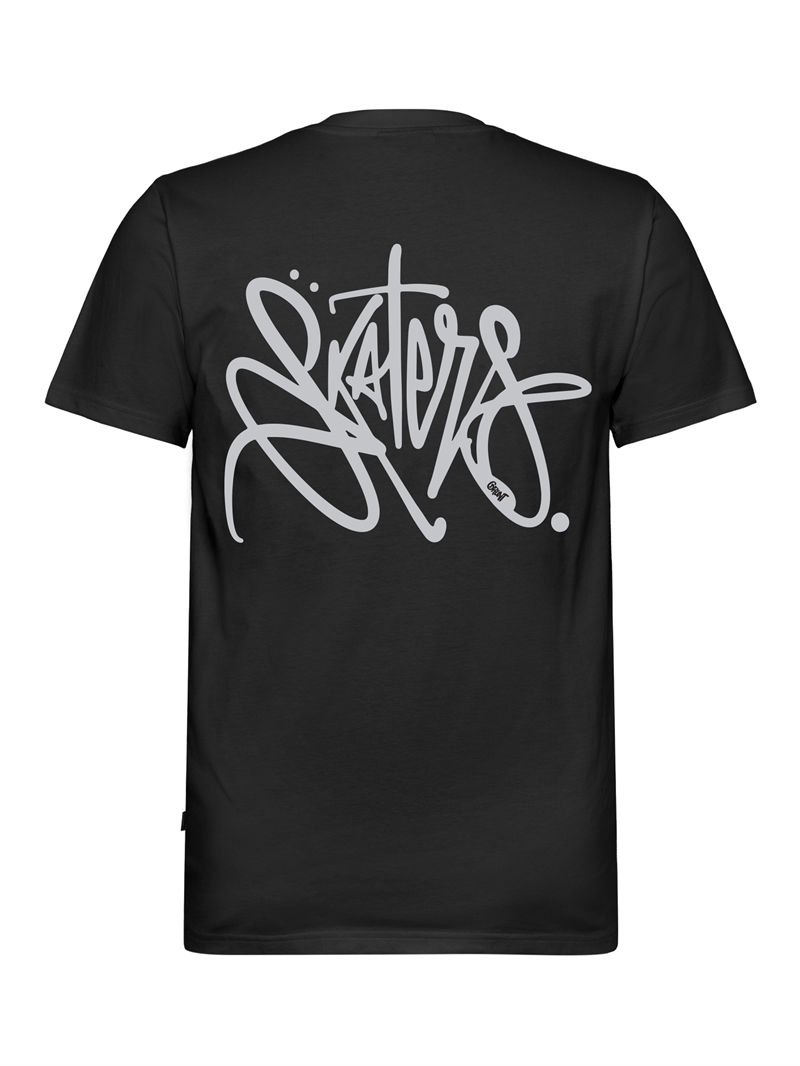 Grunt Sakra T-shirt – Cool t-shirt til drenge med stort backprint i sort 